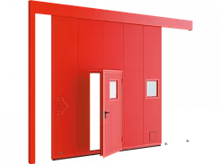 Автоматические противопожарные откатные ворота DoorHan 2000х3000мм